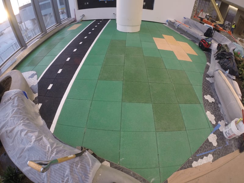 Indoor Recreational Play Area at LaGuardia Airport 